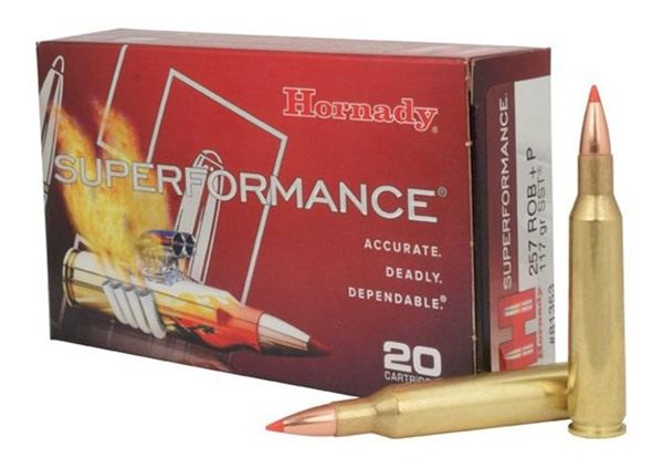 Hornady Superformance Rifle Ammunition .257 Roberts +P 117 gr SST 2945 fps view 2
