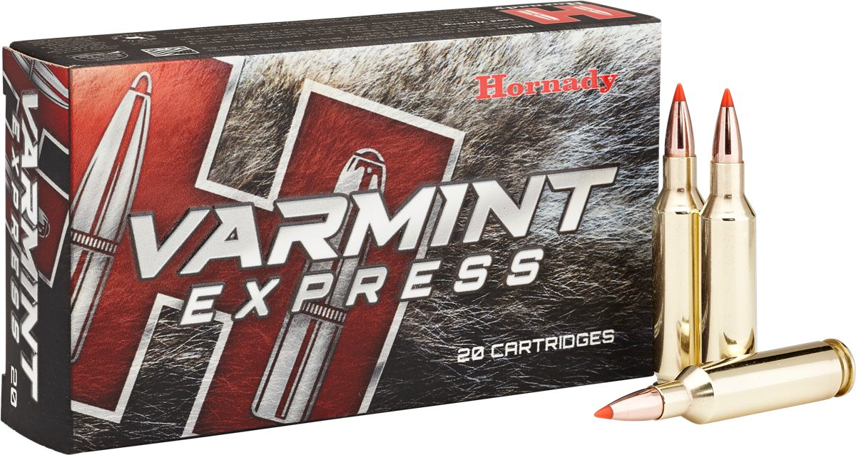 Hornady Varmint Express Rifle Ammunition 6mm Creedmoor 87 gr V-MAX 3210 fps
