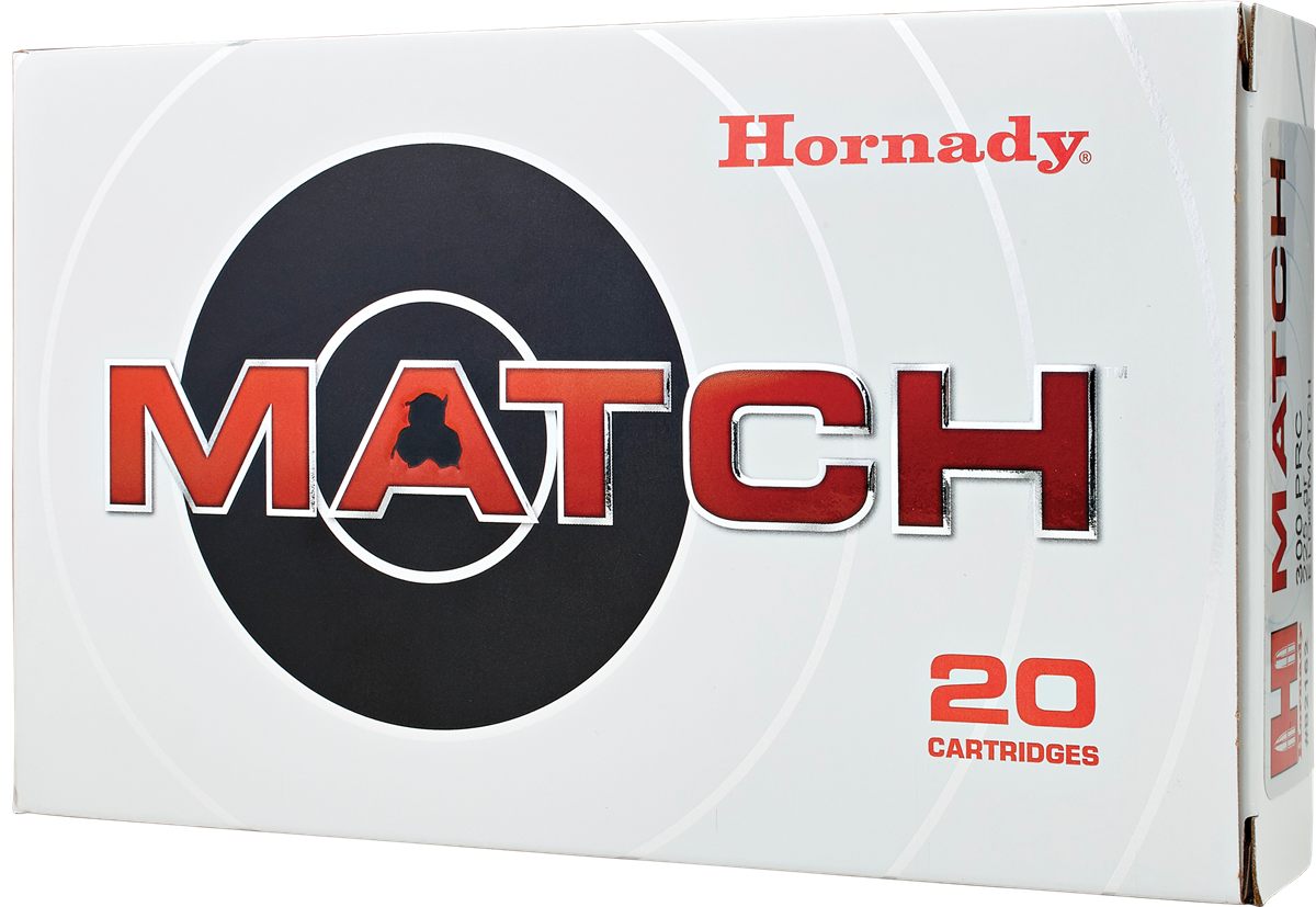 Hornady 81421 Match 25 Creedmoor 134gr Extremely Low Drag-Match 20 Per Box/