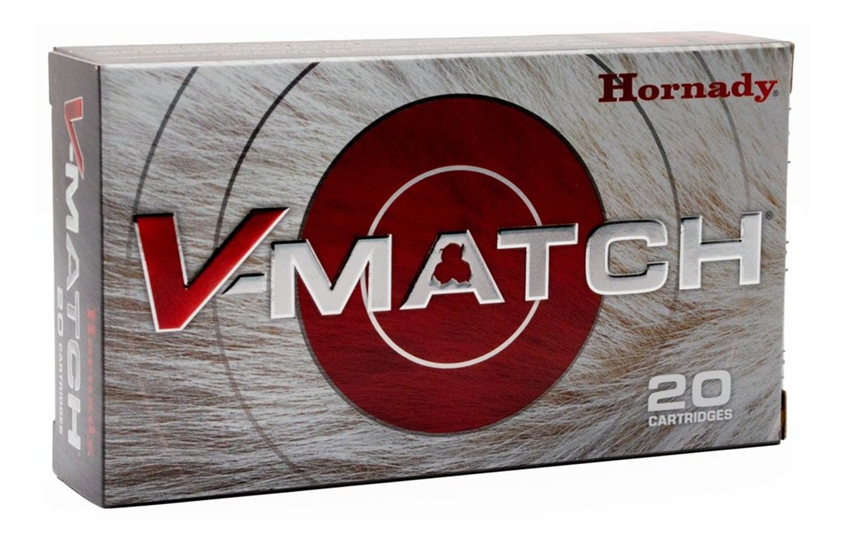 Hornady V-Match ELD-VT Rifle Ammunition 25 Creedmoor 95gr PT 3250 fps 20/ct view 2