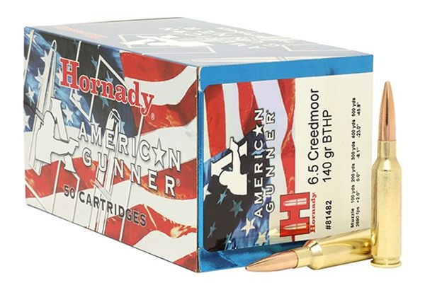 Hornady 81482 American Gunner 6.5 Creedmoor 140gr Hollow Point Boat Tail 50 view 2