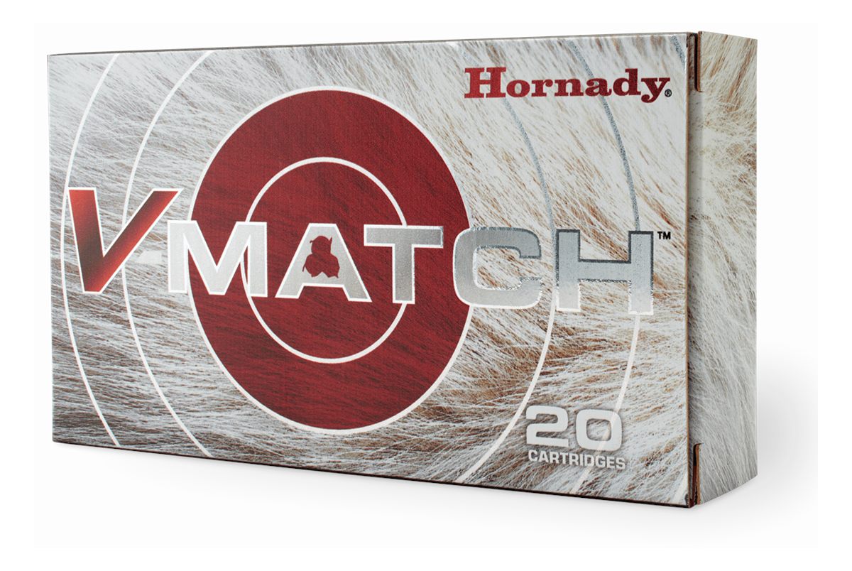 Hornady 81504 V-Match 6.5 Creedmoor 100gr ELD-VT 20 Per Box/10 Case