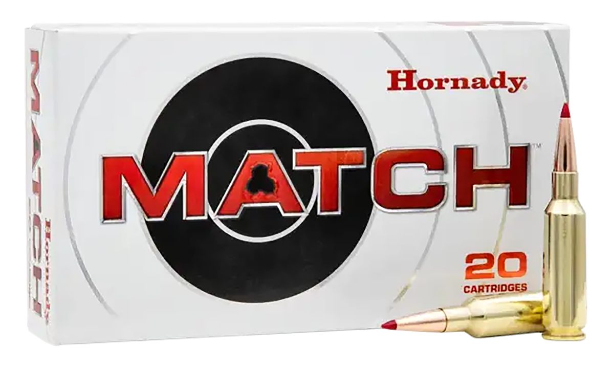 Hornady 81534 Match 224 Valkyrie 88gr Extremely Low Drag-Match 20 Per Box/1