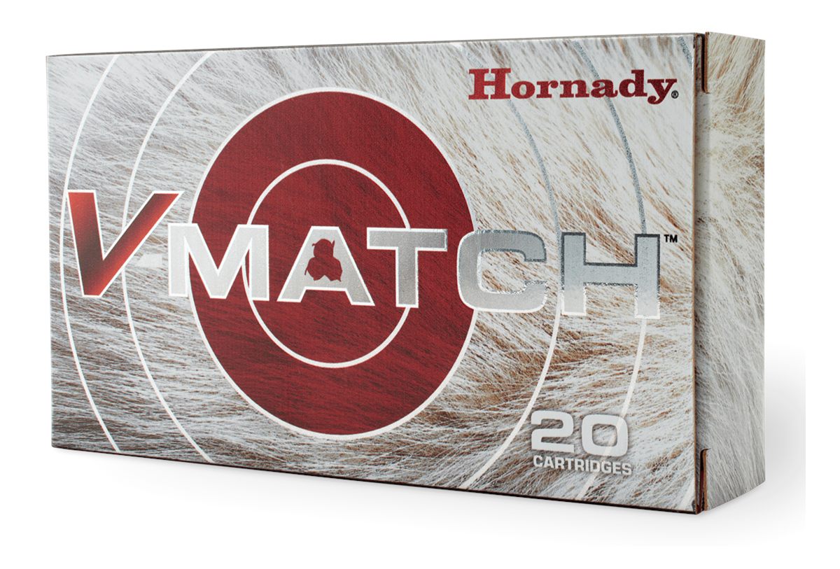 Hornady V-Match ELD-VT Rifle Ammunition 6mm ARC 80gr PT 3020 fps 20/ct