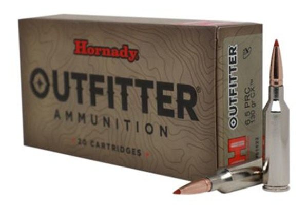 Hornady 81622 Outfitter 6.5PRC 130gr Copper Alloy eXpanding 20 Per Box/10 C view 4