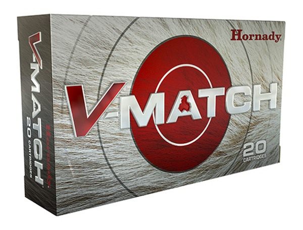 Hornady ELD-VT V-Match Rifle Ammunition 6.5 PRC 100gr PT 3450 fps 20/ct view 3