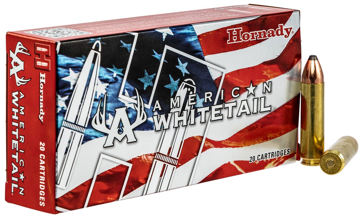 Hornady American Whitetail Rifle Ammunition .450 Bushmaster 245 gr Interloc
