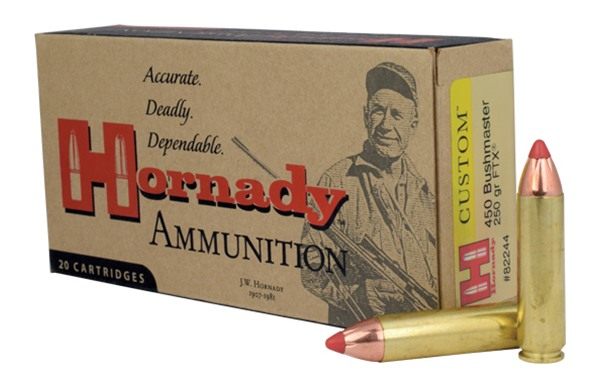 Hornady American Whitetail Tipped Rifle Ammunition .450 Bushmaster 250 gr F view 3