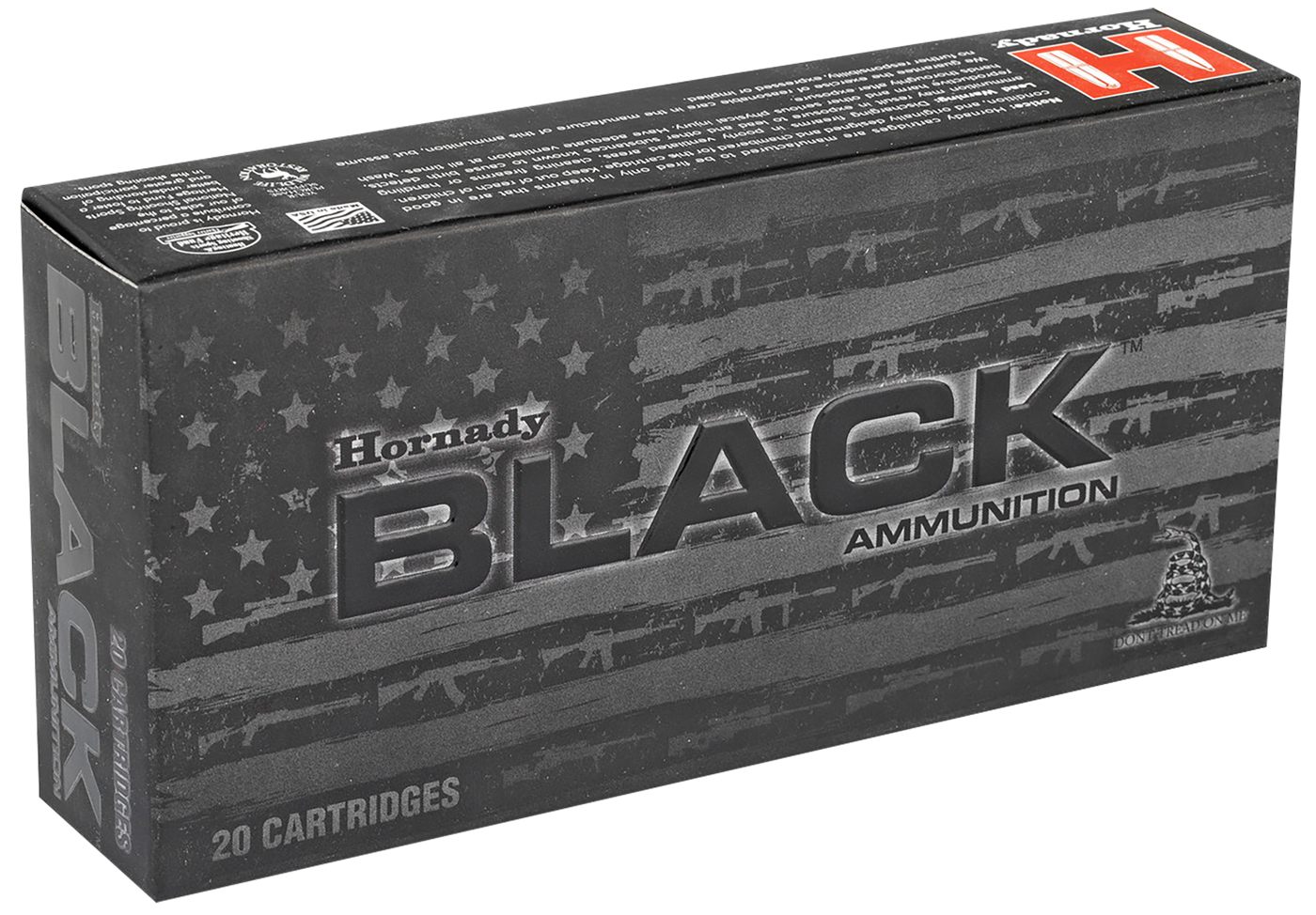 Hornady 82246 Black 450 Bushmaster 250gr Flex Tip eXpanding 20 Per Box/10 C