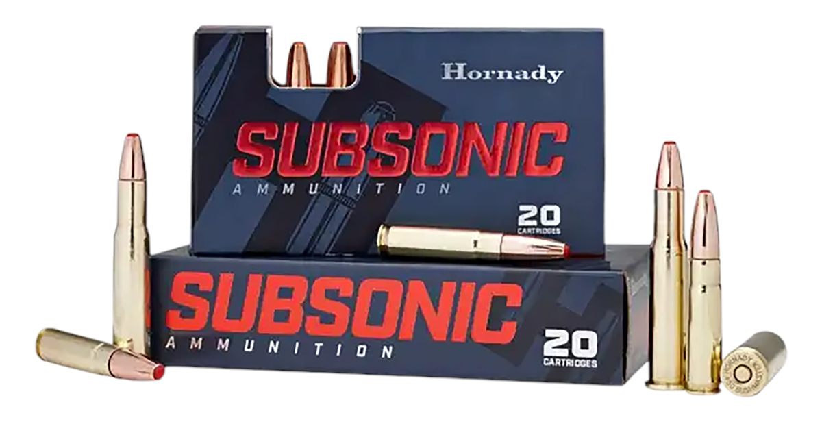 Hornady 82247 Subsonic Rifle 450 Bushmaster 395gr X 20 Per Box/10 Case