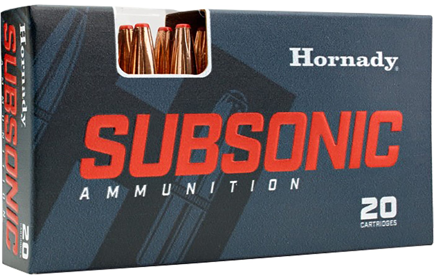 Hornady Subsonic Rifle Ammunition .338 ARC 307gr PT 1050 fps 20/ct