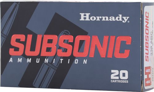 Hornady Subsonic Rifle Ammunition .338 ARC 307gr PT 1050 fps 20/ct view 4