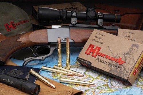 Hornady Dangerous Game Series Rifle Ammunition 9.3x74R 286 gr SP-RP 2360 fp view 2