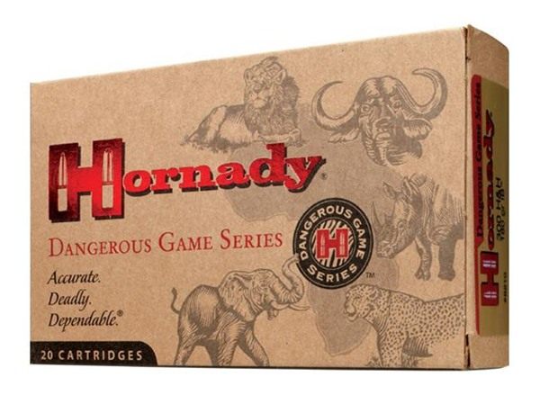 Hornady Dangerous Game Series Rifle Ammunition .375 H H 300 gr DGS 2530 fps view 2