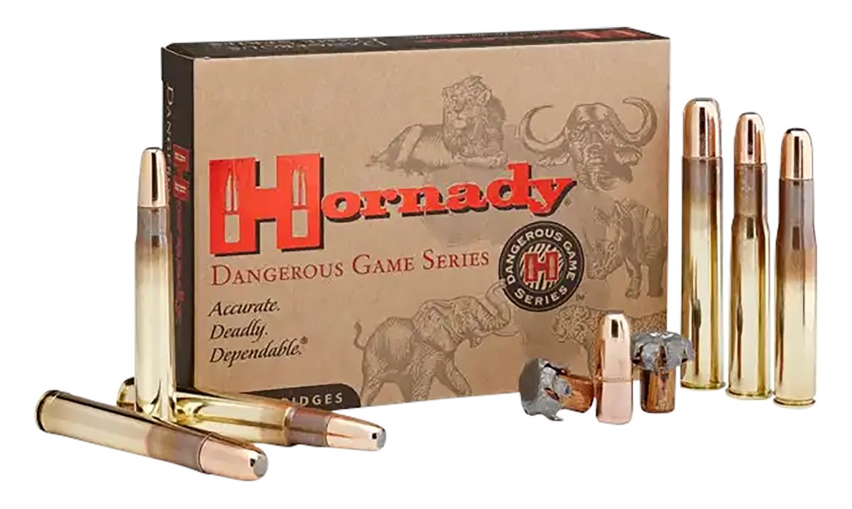 Hornady 82334 Dangerous Game 375H HMag 300gr DGX Bonded 20 Per Box/6 Case