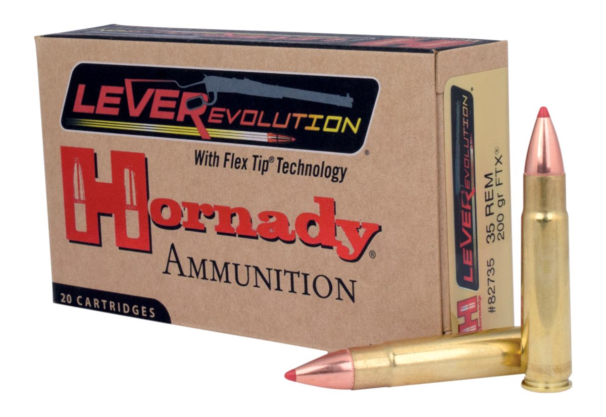Hornady 82735 LEVERevolution 35 Rem 200gr Flex Tip eXpanding 20 Per Box/10