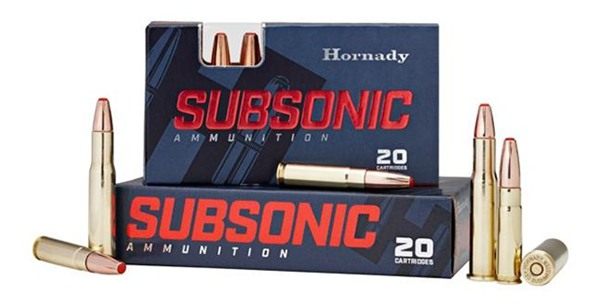 Hornady Subsonic Rifle Ammunition .45-70 Govt 410gr PT 1075 fps 20/ct view 4