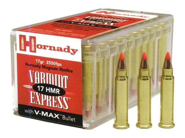 Hornady Varmint Express Rimfire Ammunition .17 HMR gr. V-MAX 2550 fps 50/ct view 2