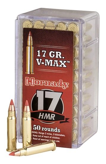 Hornady Varmint Express Rimfire Ammunition .17 HMR gr. V-MAX 2550 fps 50/ct view 3