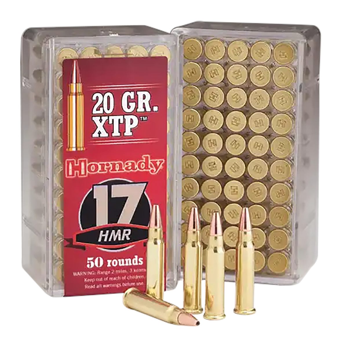 Hornady 83172 Varmint Express 17 HMR 20 gr XTP Hollow Point 50 Per Box/ 40