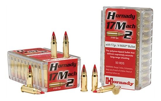 Hornady Varmint Express Rimfire Ammunition .17 HM2 gr. V-MAX 2100 fps 50/ct view 3