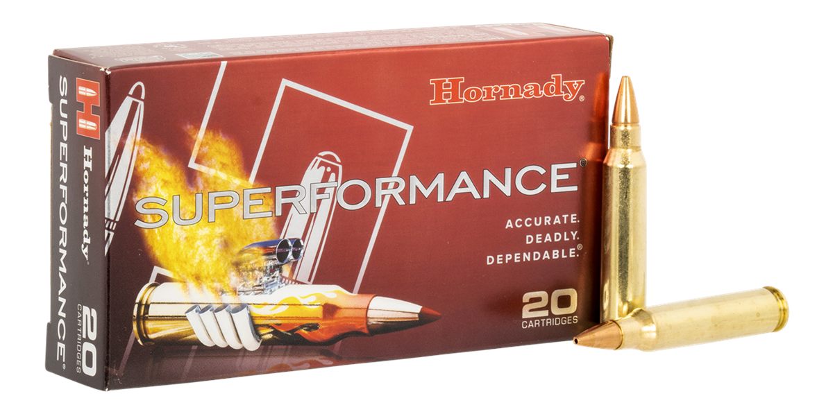 Hornady 83292 Superformance 223 Rem 50gr Copper Alloy eXpanding 20 Per Box/