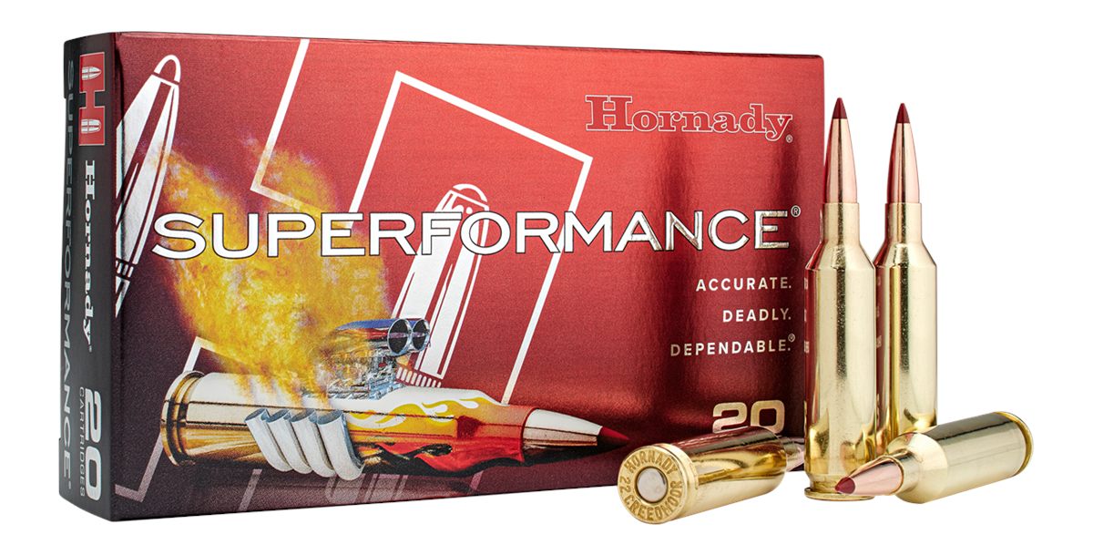 Hornady Superformance CX Rifle Ammunition 22 Creedmoor 65gr PT 3650 fps 20/