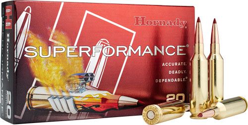 Hornady Superformance CX Rifle Ammunition 22 Creedmoor 65gr PT 3650 fps 20/ view 3
