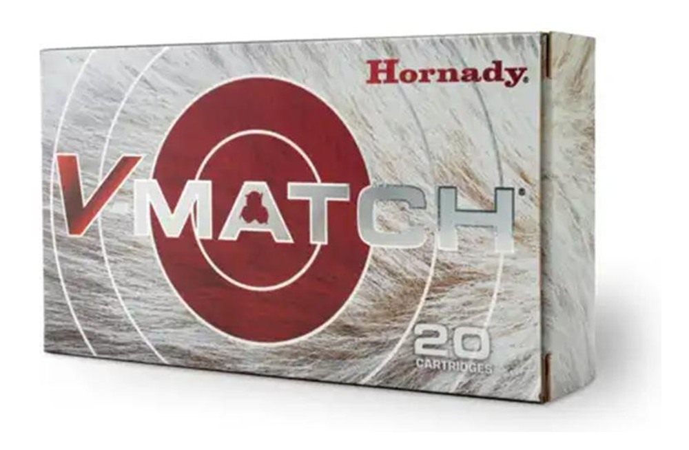 Hornady V-Match Rifle Ammunition .22 Creedmoor 69 gr ELD-VT 3550 fps 20/ct view 2