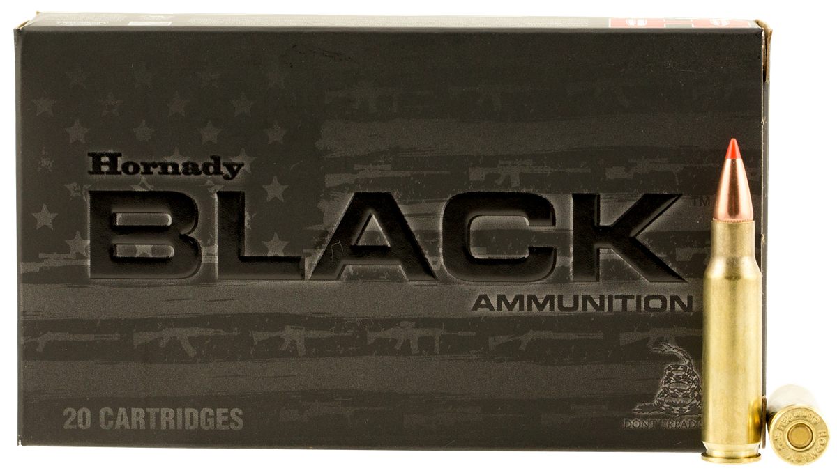 Hornady 83464 Black 6.8mmRemSPC 110gr V Max 20 Per Box/10 Case
