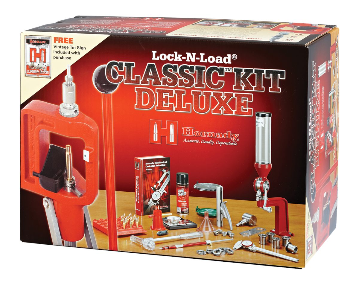 Hornady 085010 Lock-N-Load Classic Deluxe Kit Cast Iron Hard Plastic
