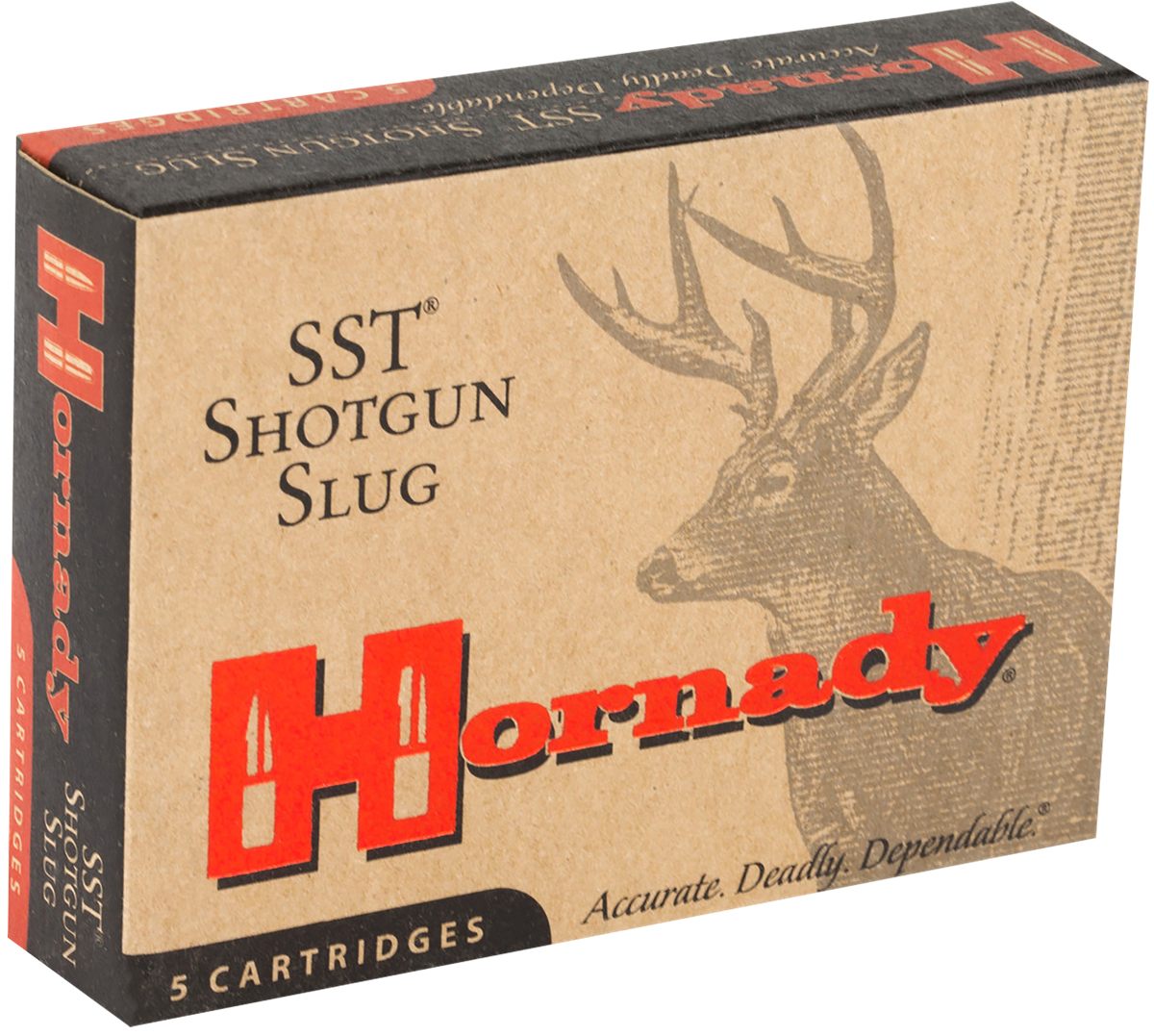Hornady 86232 SST 20 Gauge 2.75in FTX Slug Shot 5 Per Box/ Case
