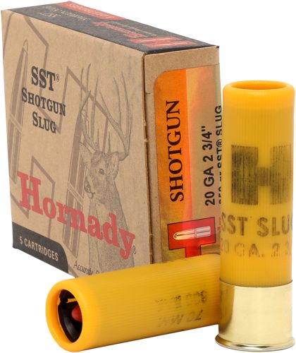 Hornady 86232 SST 20 Gauge 2.75in FTX Slug Shot 5 Per Box/ Case view 2