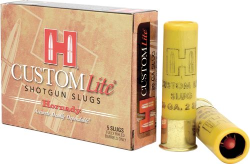 Hornady 86233 Custom Lite 20 Gauge 2.75in FTX Slug Shot 5 Per Box/ Case view 2