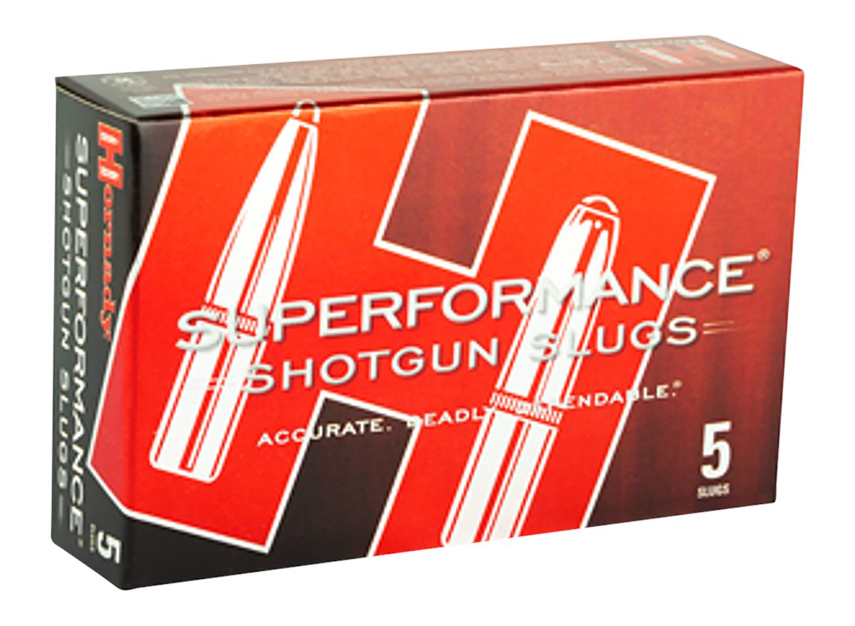 Hornady 86236 Superformance 12 Gauge 2.75in MonoFlex Slug Shot 5 Per Box/ 2