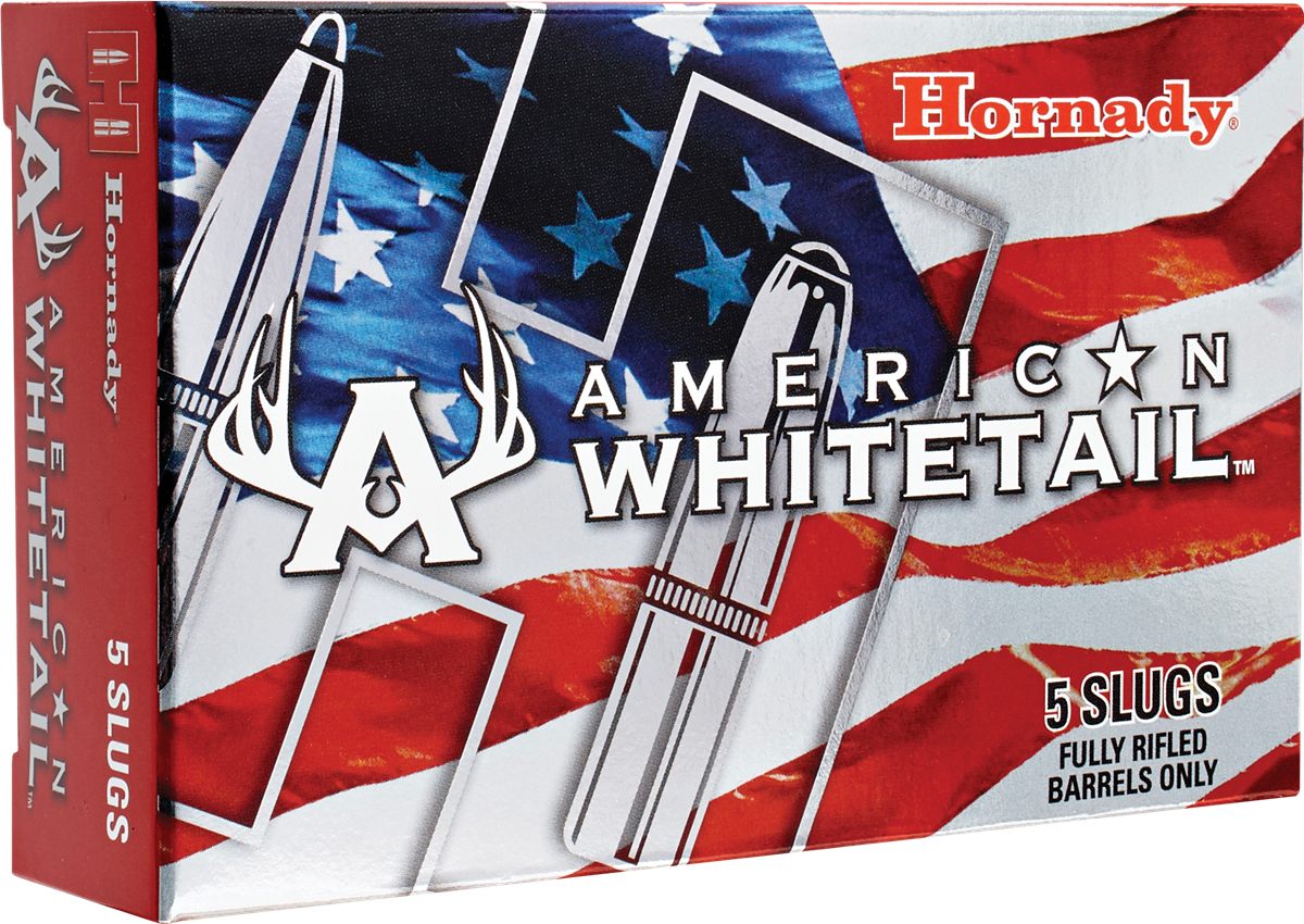 Hornady 86271 American Whitetail 12 Gauge 2.75in 1 oz InterLock Slug Shot 5