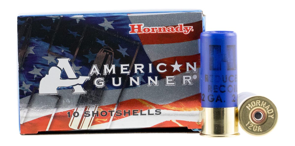 Hornady 86274 American Gunner 12 Gauge 2.75in 1 oz 00 Buck Shot 10 Per Box/