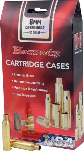 Hornady Unprimed Brass Rifle Cartridge Cases 6mm Creedmoor 50/ct view 3
