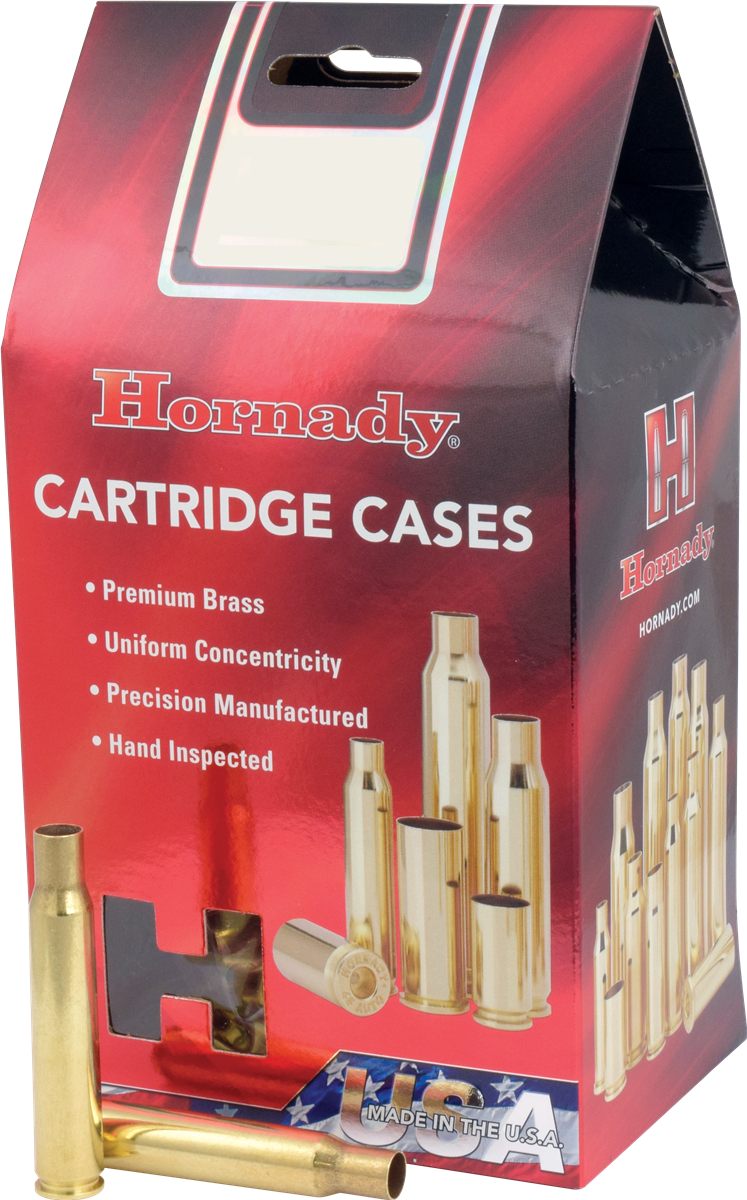 Hornady Unprimed Brass Rifle Cartridge Cases .30 Nosler 20/rd