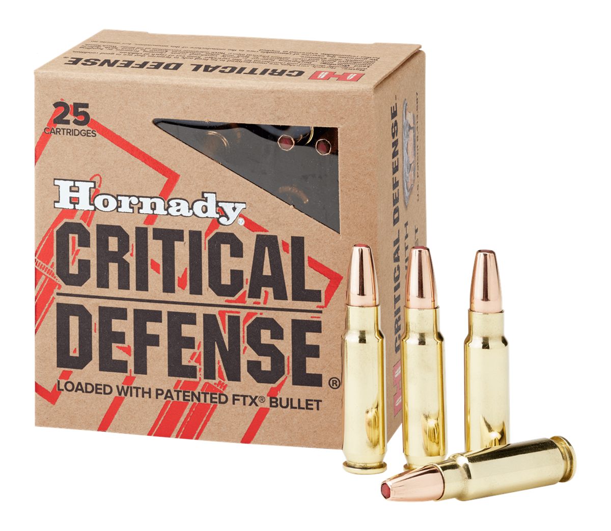 Hornady 90000 Critical Defense 5.7x28mm 40gr Flex Tip eXpanding 25 Per Box/