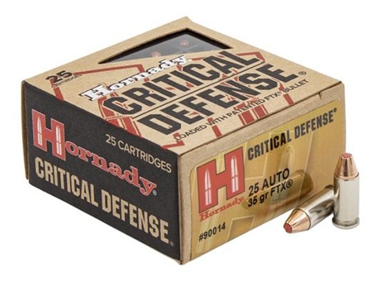 Hornady 90014 Critical Defense 25ACP 35gr Flex Tip eXpanding 25 Per Box/10 view 2