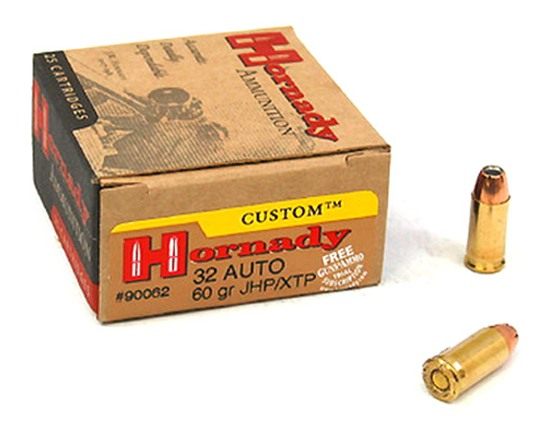 Hornady 90062 Custom 32ACP 60gr XTP Hollow Point 25 Per Box/10 Case view 4