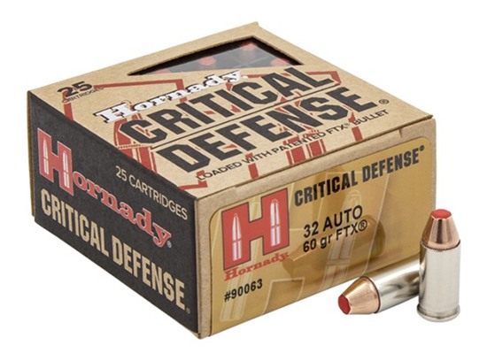 Hornady 90063 Critical Defense 32ACP 60gr Flex Tip eXpanding 25 Per Box/10 view 2