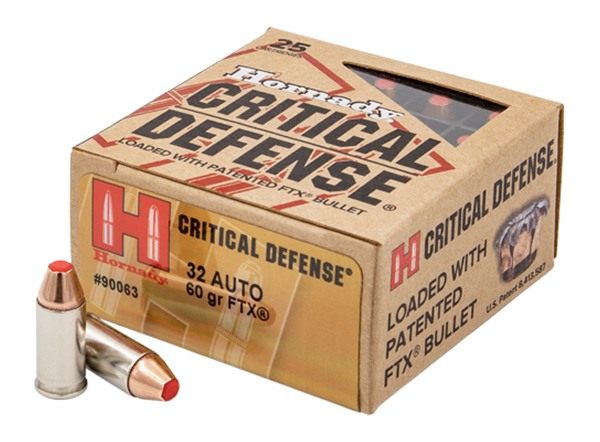 Hornady 90063 Critical Defense 32ACP 60gr Flex Tip eXpanding 25 Per Box/10 view 3