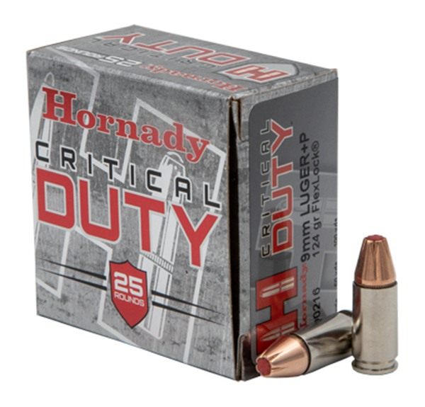 Hornady 90216 Critical Duty 9mmLuger+P 124gr FlexLock 25 Per Box/10 Case view 4