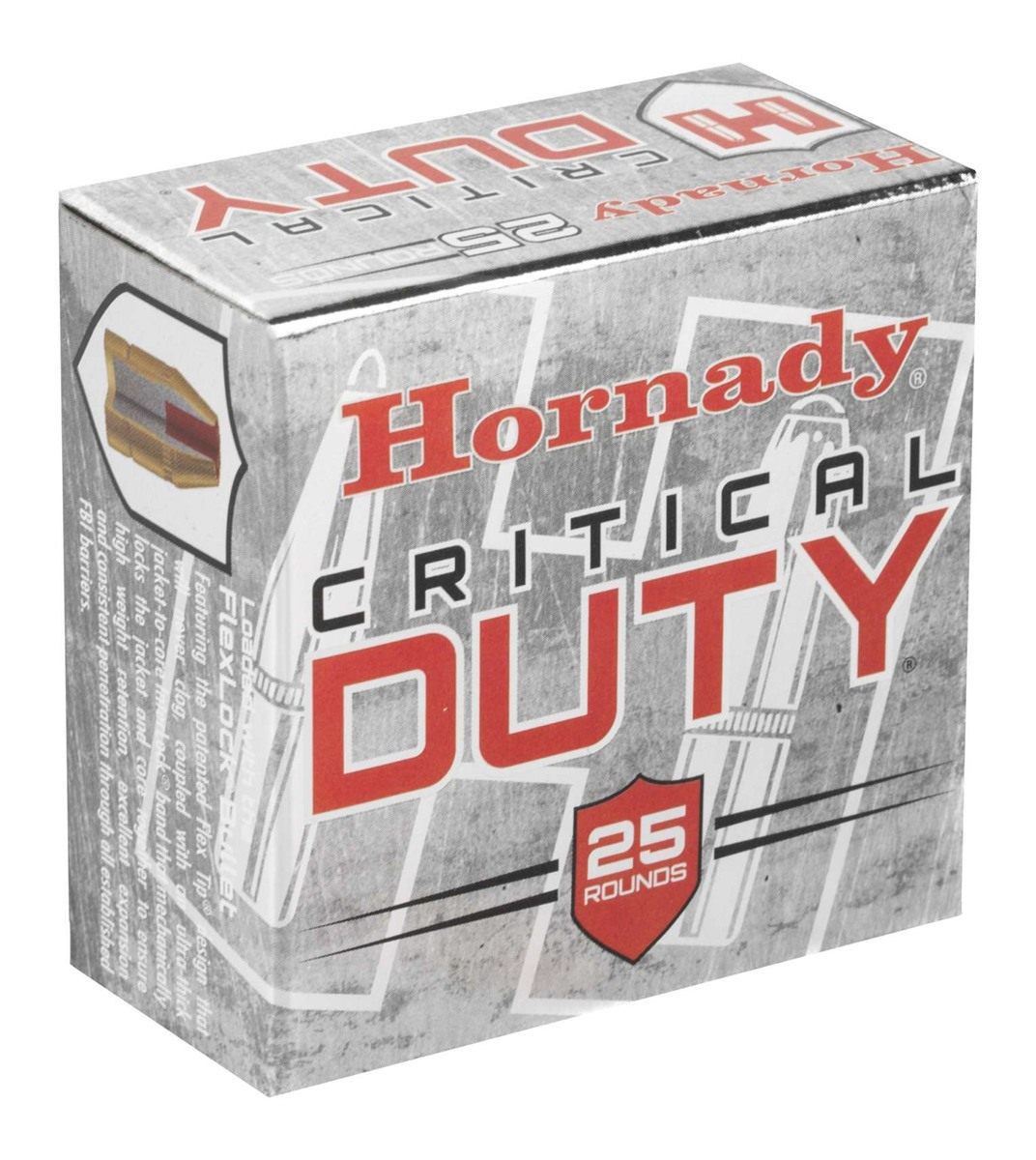 Hornady 90236 Critical Duty 9mmLuger 135gr FlexLock 25 Per Box/10 Case view 2