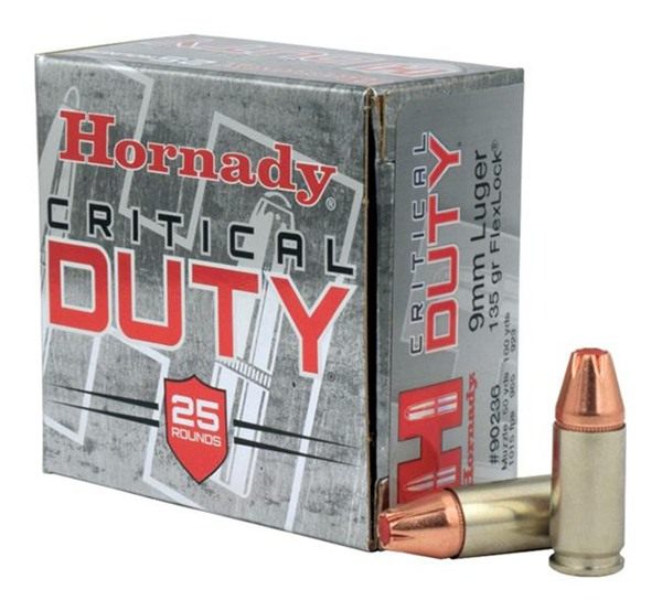 Hornady 90236 Critical Duty 9mmLuger 135gr FlexLock 25 Per Box/10 Case view 3