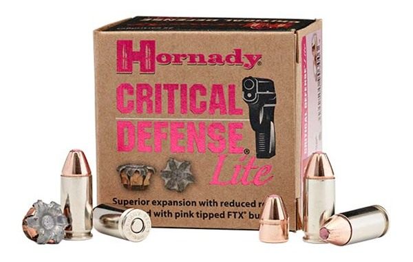 Hornady 90240 Critical Defense Lite 9mmLuger 100gr Flex Tip eXpanding 25 Pe view 3
