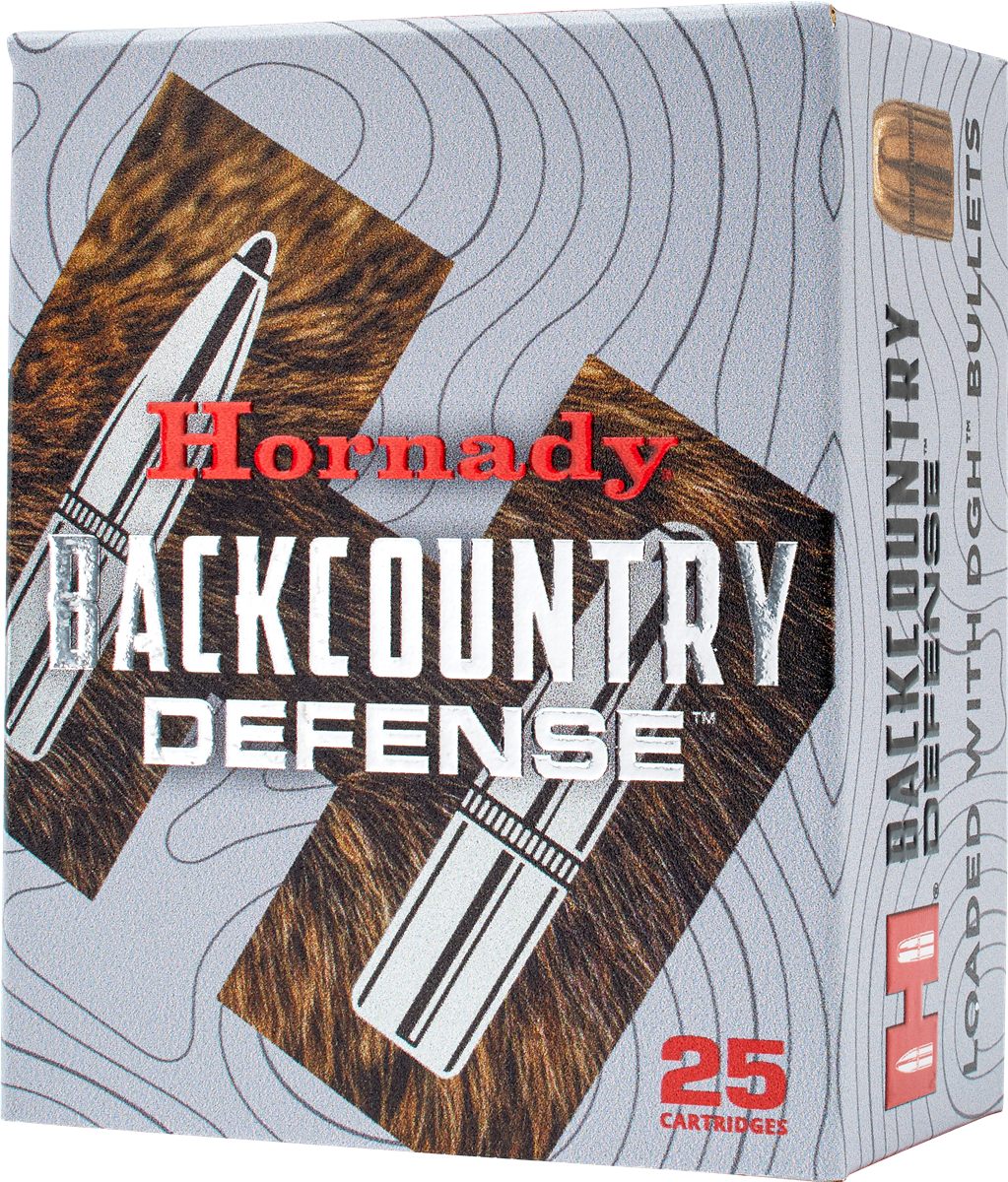 Hornady Backcountry Defense Ammunition 9mm Luger 138gr JFP 1150 fps 25/ct