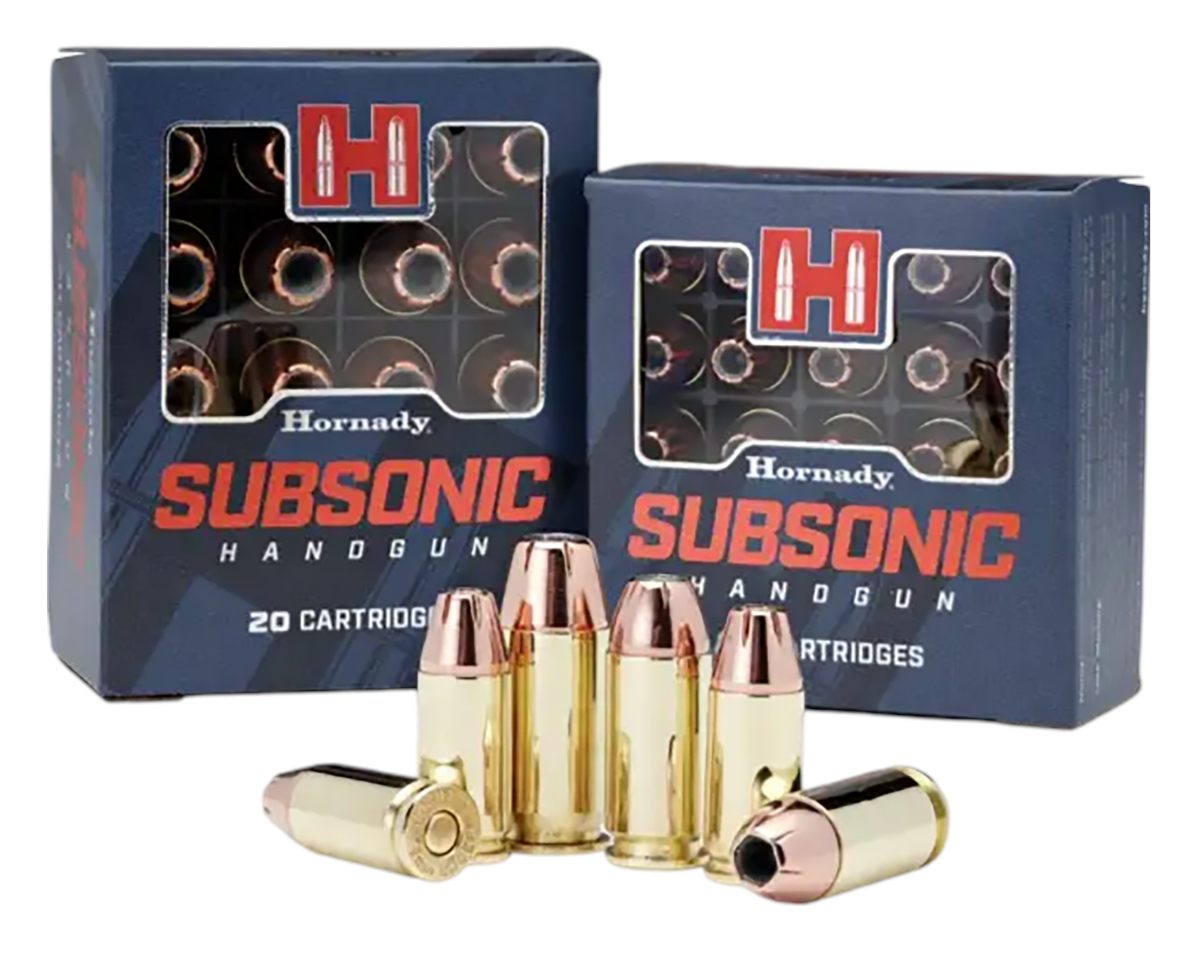 Hornady 90287 Subsonic Handgun 9mmLuger 147gr XTP 25 Per Box/10 Case